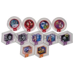 Disney Infinity 1.0 Series 2 Power Disc Lot of 11